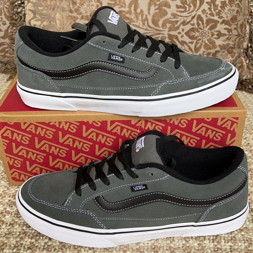 Vans Men’s Bearcat Charcoal/White/Black Men’s